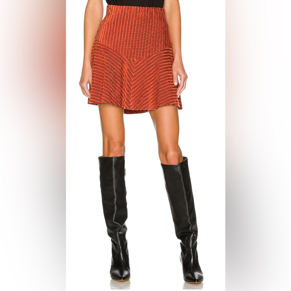 Free People Camden Mini Skirt in Ginger Snap
Size Medium